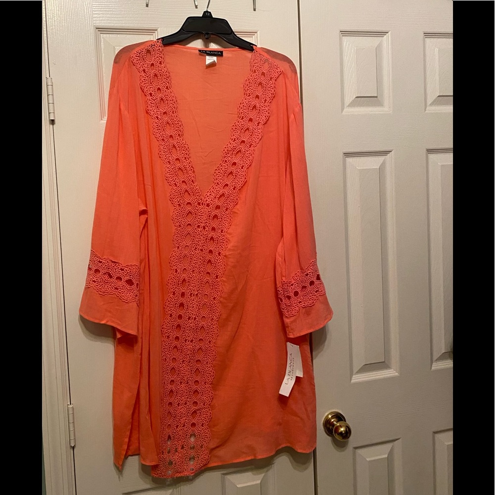New-LA BLANCA Island Coverup Tunic